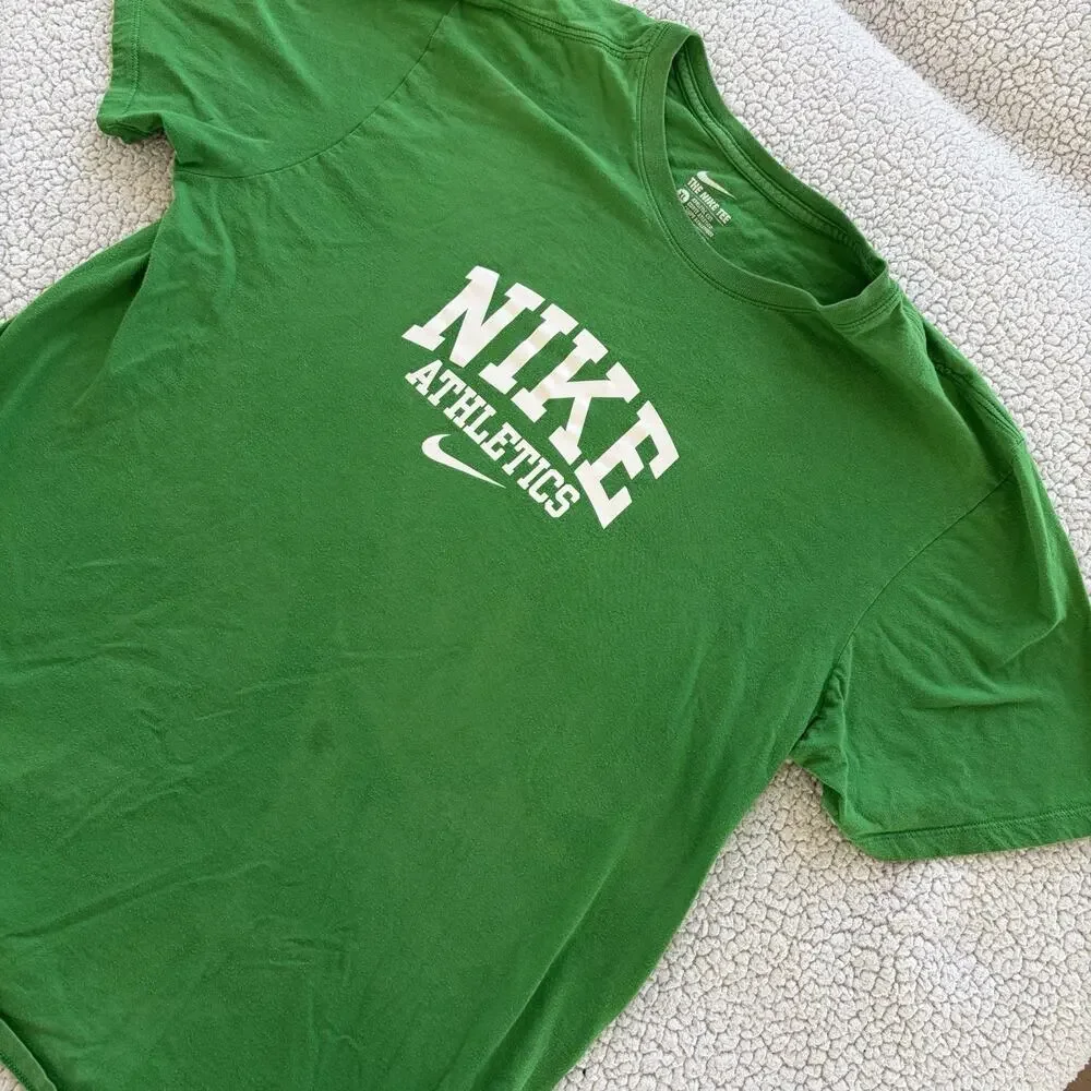Nike Athletics Green T-Shirt - Size XL The Nike Tee